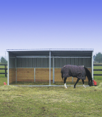 Horse Shelters and Run-In Sheds